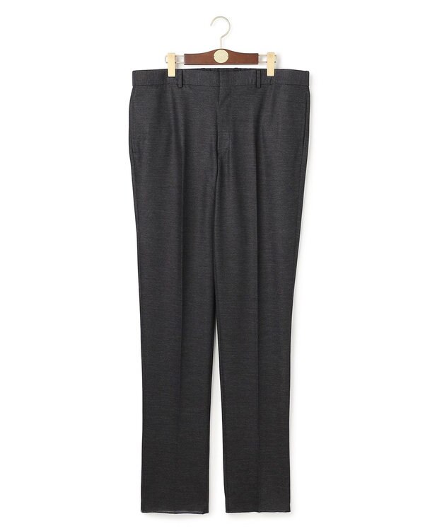 J.PRESS MEN 【KING SIZE / セットアップ対応】【J.PRESS-POOL WOOL】ジャージーセットアップ スラックス グレー系