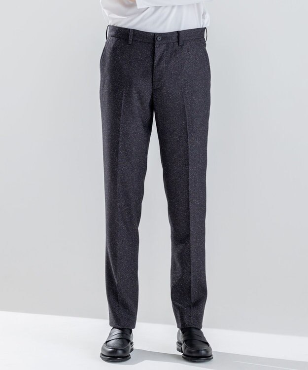 JOSEPH HOMME 新素材【セットアップ対応】カラーネップストレッチ　 テーパードパンツ / CITY グレー系