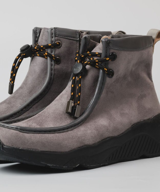 BONTRE 【PRECIEUX JOUET/プレシュウジュエ】モカシンスニーカブーツ グレー