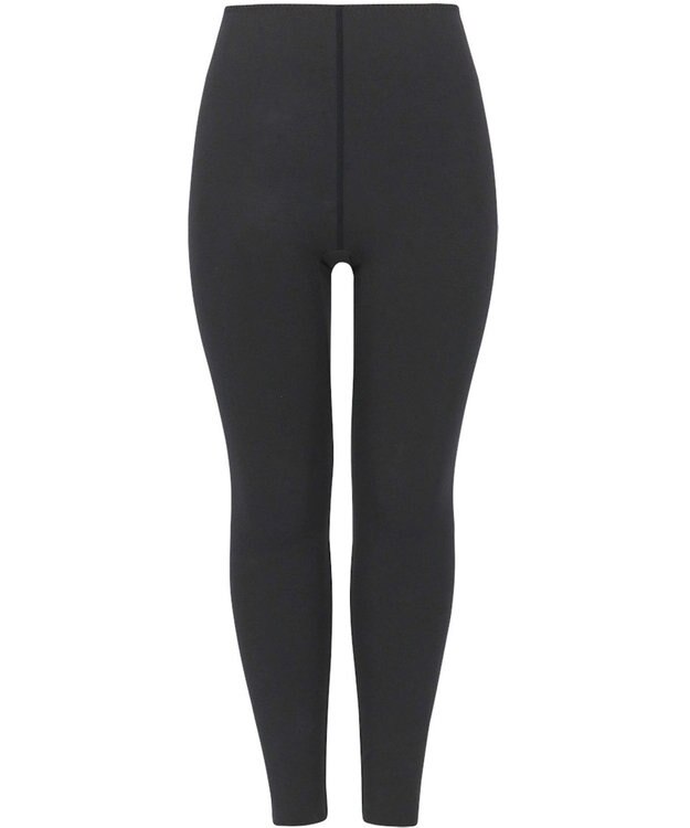 Wing あったかインナーボトム 綿100％(肌側) アウターにひびきにくい ムレにくい 【綿の贅沢 ここちフラット】 足首丈 秋 冬 ER4873 ウイング／ワコール ブラック