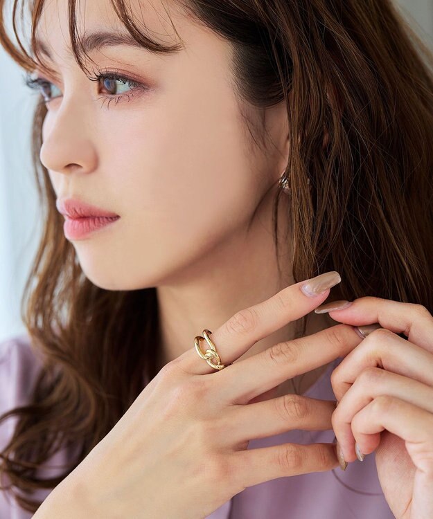 Tiaclasse ノットリング ゴールド