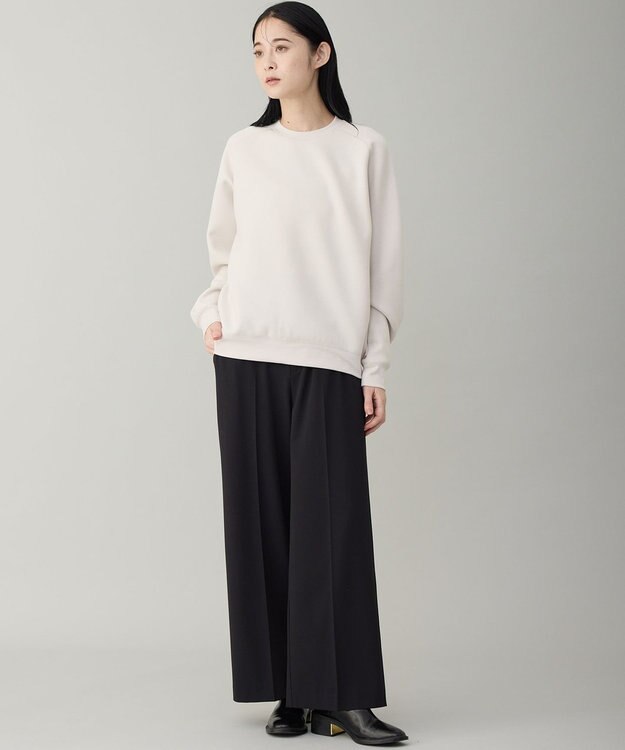 UNFILO MENS 【男女兼用】BEAUTY FORM JERSEY クルー グレージュ