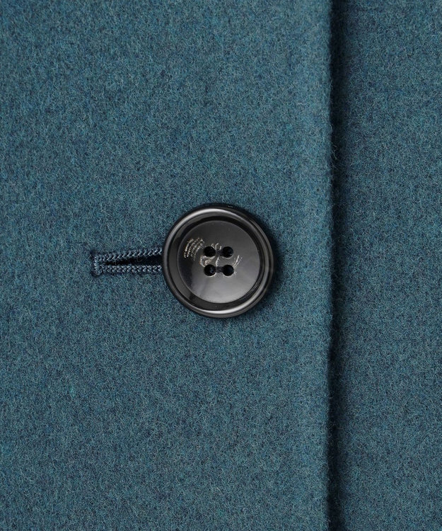 23区 L 【VERY掲載】MANTECOPure リバー ステンカラーコート ティールグリーン系