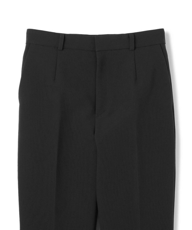 BEIGE， 【洗える】WINDSOR / ストレートアンクルパンツ Black