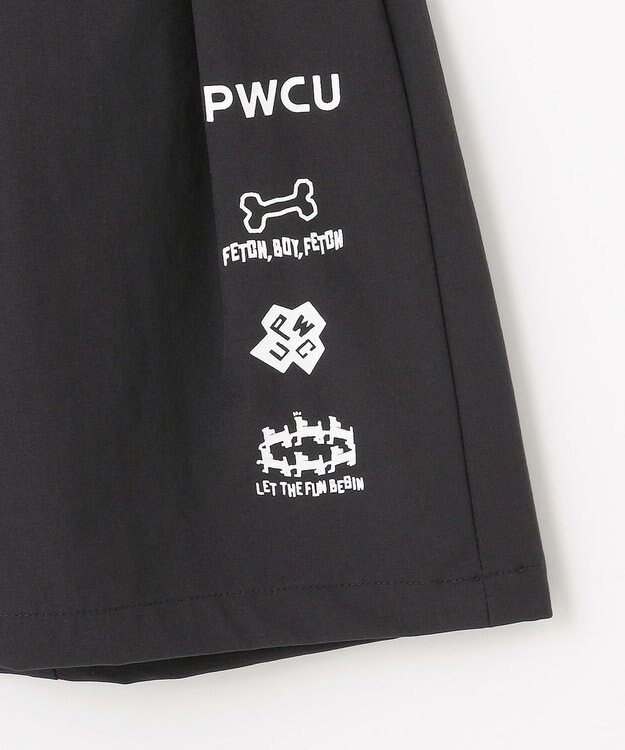 PW CIRCULUS 【WOMEN】カーゴ プリーツスカート ゴルフウェア レディース ブラック系