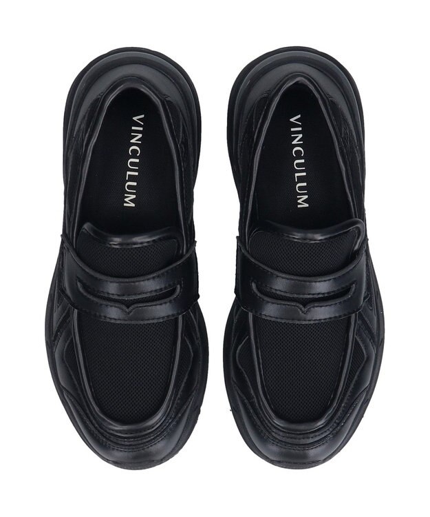 Bridget Birkin 【VINCULUM】スニーカーソールローファー ブラックコンビ