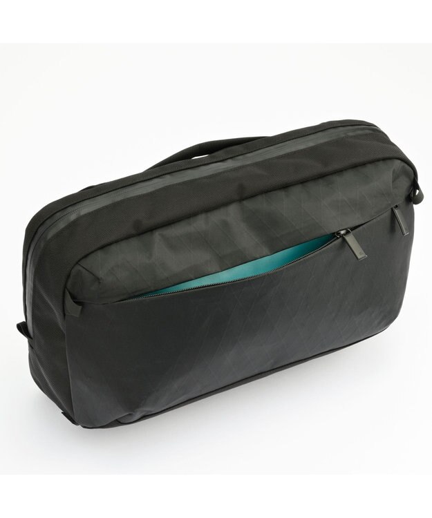 ACE BAGS & LUGGAGE ace. ラグレンティスクロスX ショルダーバッグ A4/13.3インチPC収納 高強度 高撥水 軽量 20066 エース ブラック