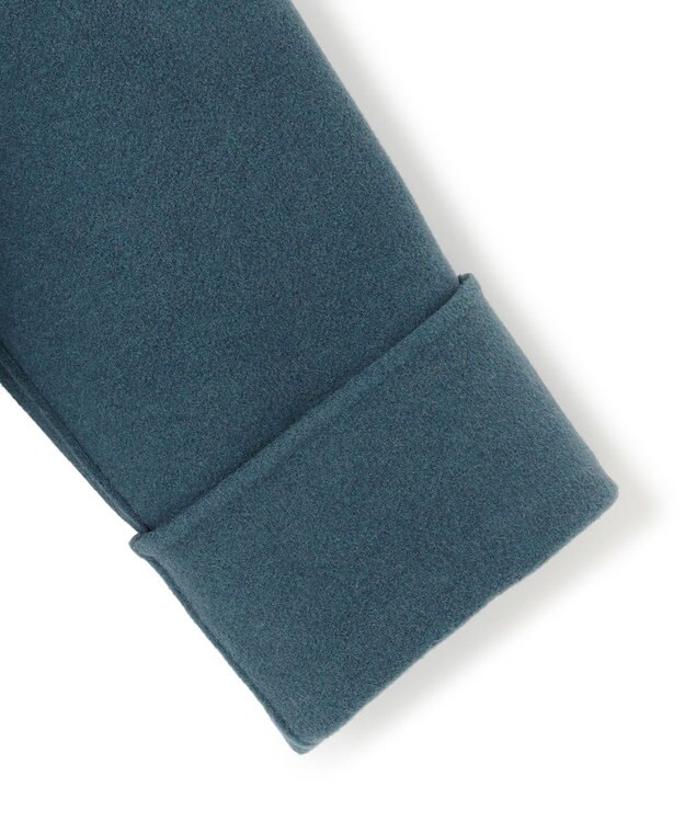 23区 L 【VERY掲載】MANTECOPure リバー ステンカラーコート ティールグリーン系