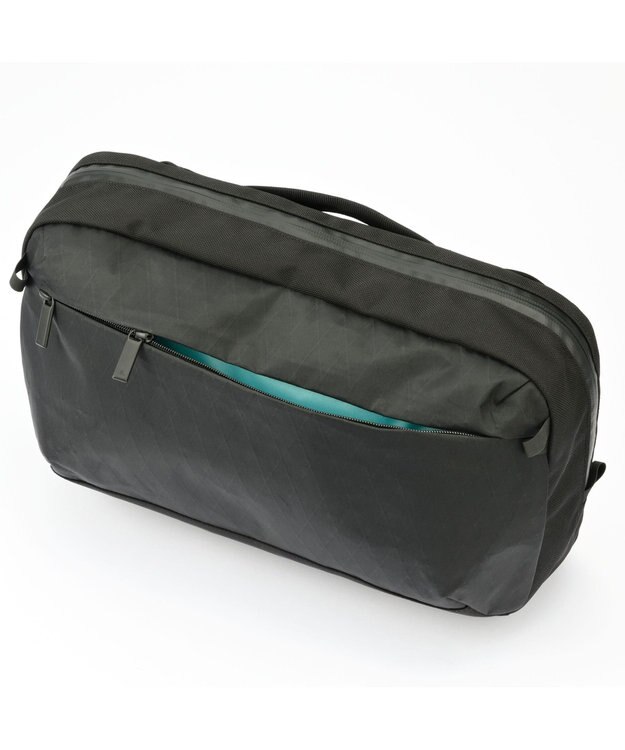ACE BAGS & LUGGAGE ace. ラグレンティスクロスX ショルダーバッグ A4/13.3インチPC収納 高強度 高撥水 軽量 20066 エース ブラック