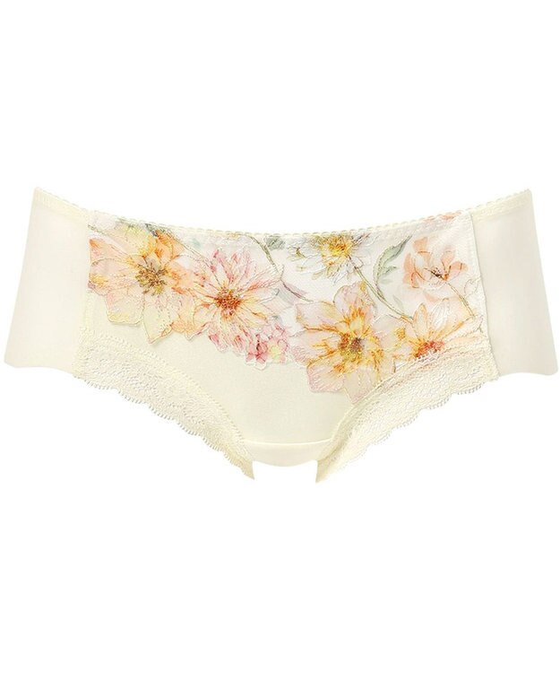 WACOAL ボーイレングス ショーツ 【ハグするブラ】 BXB478とペア はきこみ丈あさめ アウターにひびきにくい(後ろ裾) レディース PXB678 /ワコール クリーム