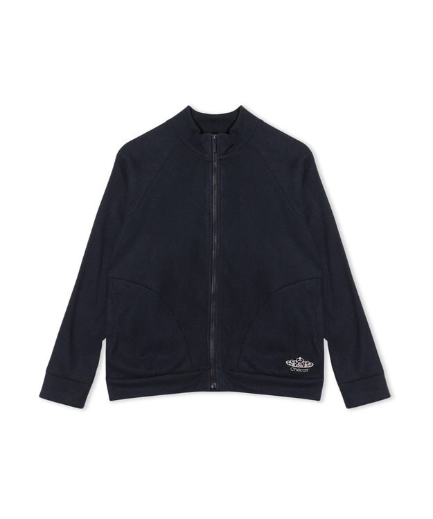 Chacott ジップアップジャケット ネイビー