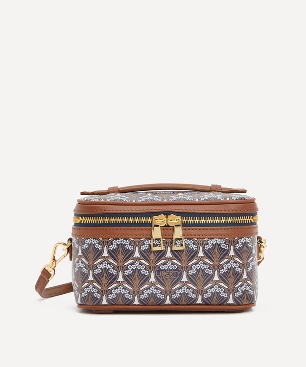 LIBERTY. アイフィス スモール ストランド ヴァニティ ケース サンドベージュ