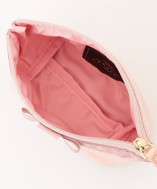 TOCCA 【WEB限定＆一部店舗限定】POINT OF RIBBON POUCH ポーチ ピンク系