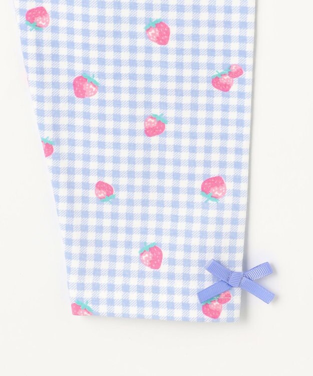 ANY KIDS 【Strawberry Collection】いちごレギンス サックスブルー