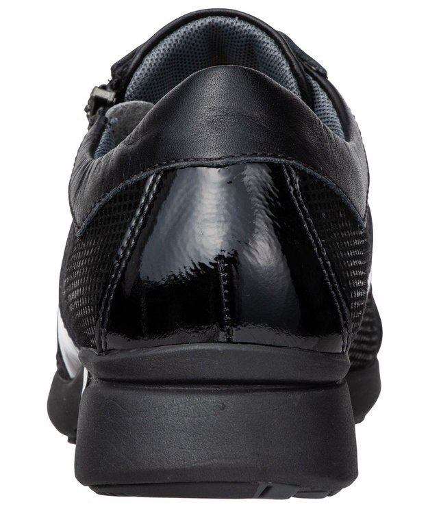 ASICS WALKING ペダラウォーキングシューズ 2E ヒール高3.0cm ブラック系