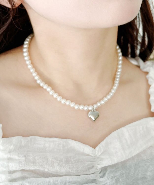 WEGO Lモチーフトップパールネックレス 柄2