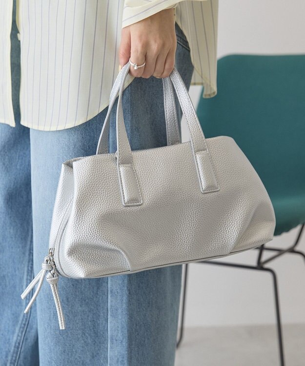 AMERICAN HOLIC パーテーション2WAYボストンバッグ Silver