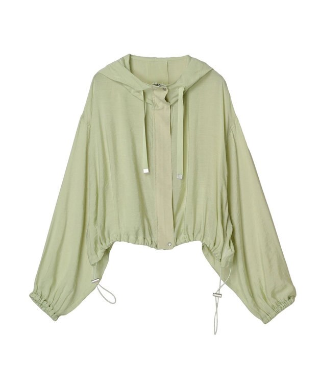 Green Parks ・ＥＬＥＮＣＡＲＥ　ＤＵＥ　シアーマウンテンパーカー Lime Green