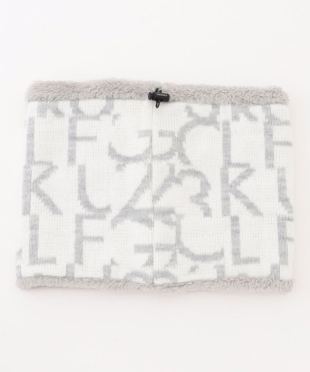 23区GOLF 【UNISEX】リバーシブルネックウォーマー ホワイト系5