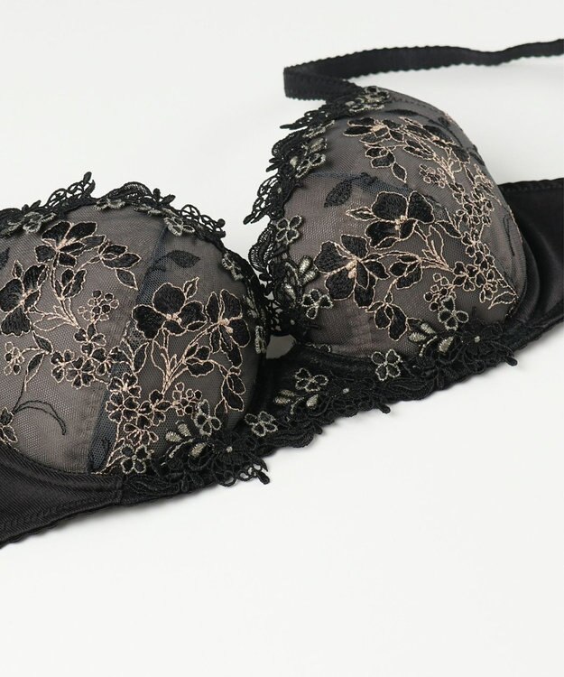 Wing ブラジャー Wing Lesiage ふっくらまる胸メイク やさしいフィット感 【2920シリーズ】 パッド有 ブラ PB2920 ウイング／ワコール ブラック