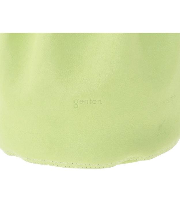 genten フルーツマーケット サステナブル巾着 キミドリ