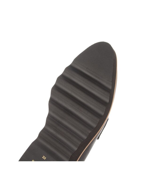 MODE ET JACOMO <carino>【レイン】ポインテッドコインローファー ブラック