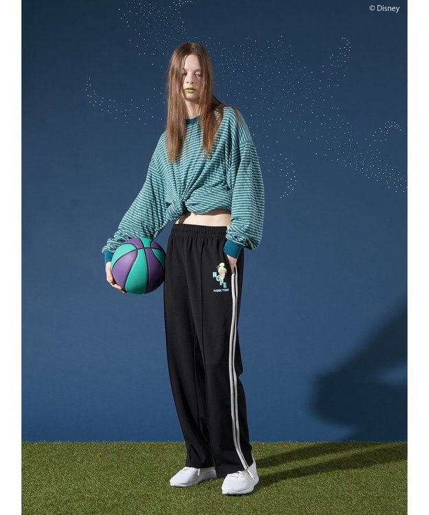 AMERICAN HOLIC トラックパンツ／Ｐｅｔｅｒ　Ｐａｎ Black