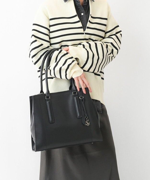 ACE BAGS & LUGGAGE W&.Day/Night グルマンキー レザートート A4サイズ 13.3インチPC収納 19001 ダブルアンドデイナイト ブラック