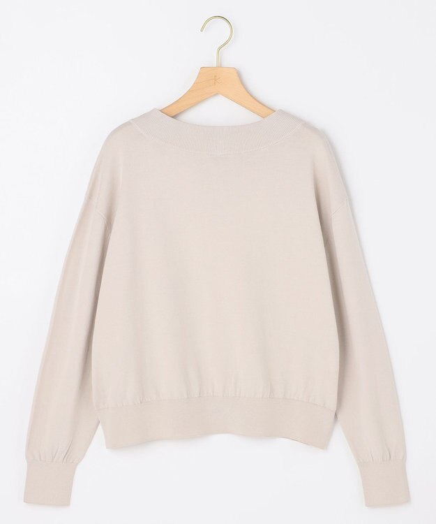 組曲 S 【先行予約・WEB限定】コットンニット プルオーバー アイボリー系