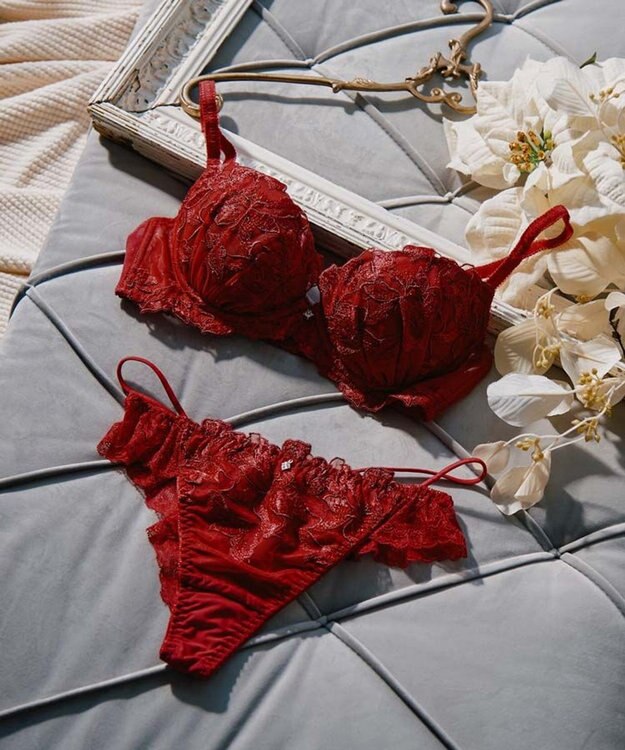 San-ai Resort（三愛水着楽園） エレガントコレクション【2411】単品ブラHIカップ 【northerly】 レッド