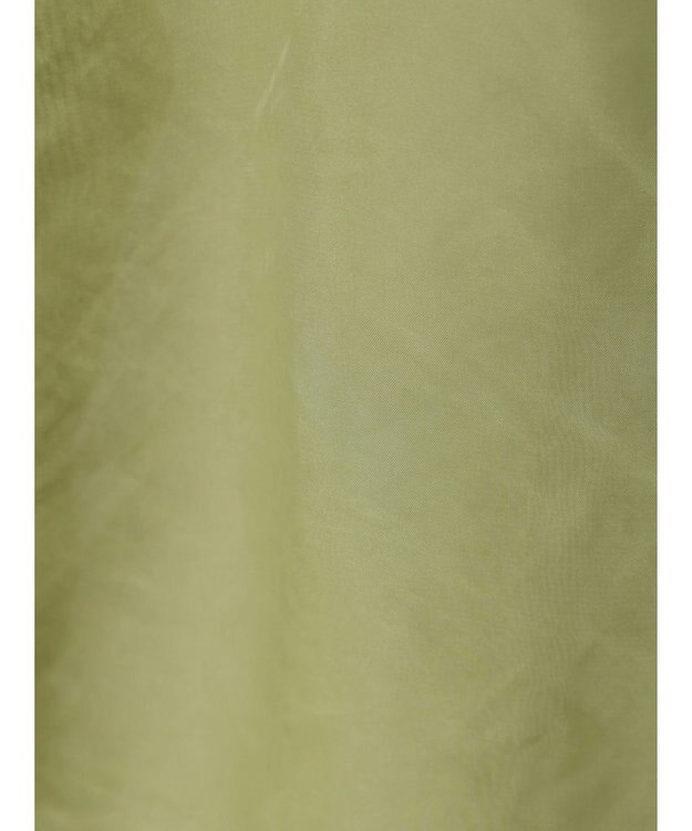 earth music&ecology ソデスリットクロップドシャツ Lime Green