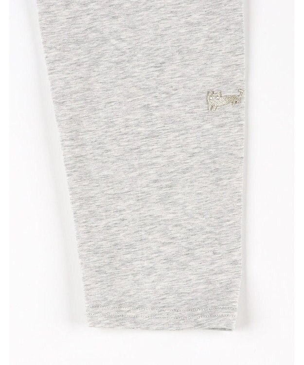 tsumori chisato SLEEP ツモリチサト ボトムス ロングパンツ ルームウェア 綿混(本体) ストレッチ素材 薄手 レギンス tsumori chisato SLEEP UOX555 /ワコール グレー