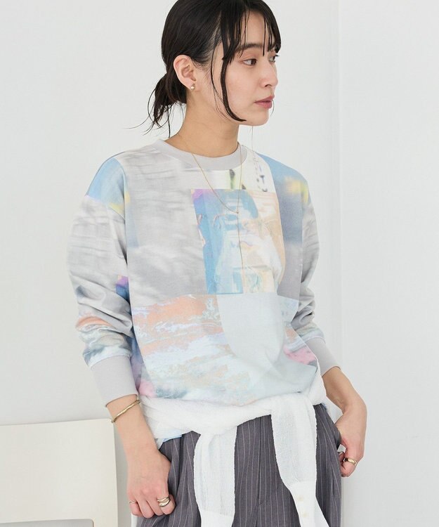 CRAFT STANDARD BOUTIQUE アートライクプリントロンTee Multi