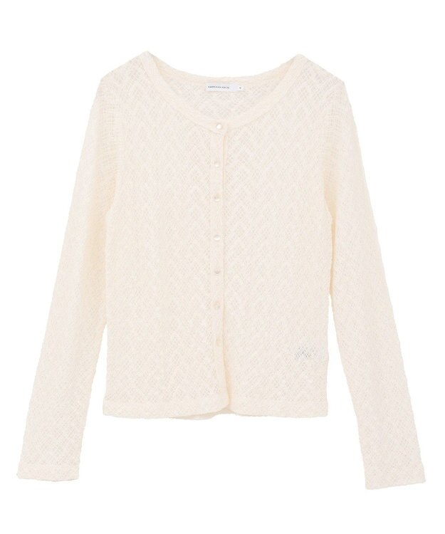 AMERICAN HOLIC レースカーディガン Ivory