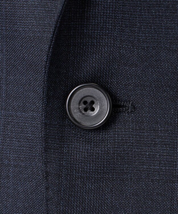 GOTAIRIKU 【Loro Piana Fabric】365 通年スーツ(ネイビー×格子) ネイビー系4