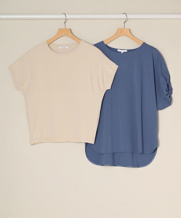 ONWARD Reuse Park スタッフおすすめ！トップスSET商品/サイズ38【23区】ニット春夏×【自由区】カットソー春夏 その他
