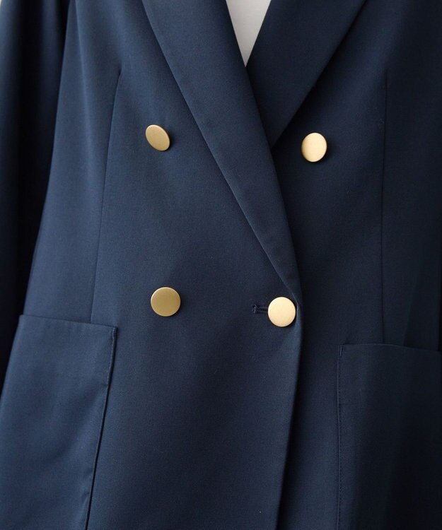 AMERICAN HOLIC Ｗボタンテーラードジャケット Navy