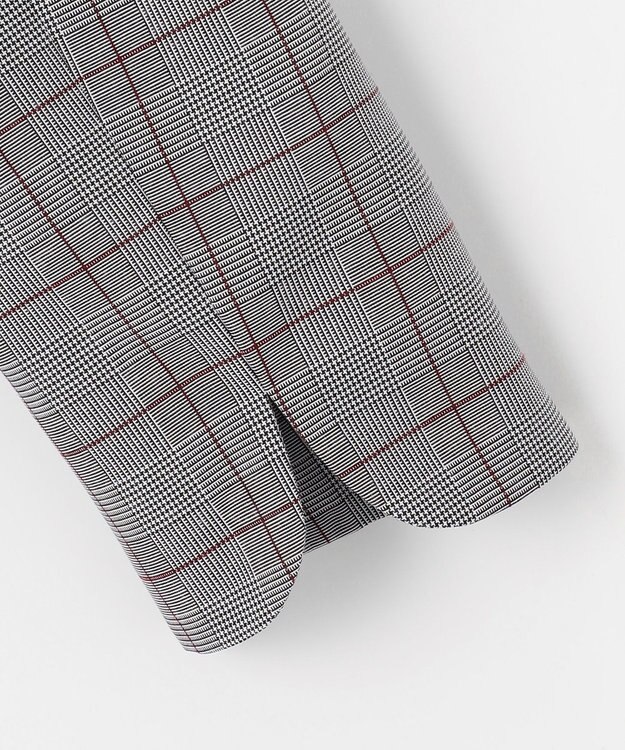 組曲 KIDS 【150-170㎝】グレンチェックジャケット＆プリーツワンピース セット ネイビー×チェック系