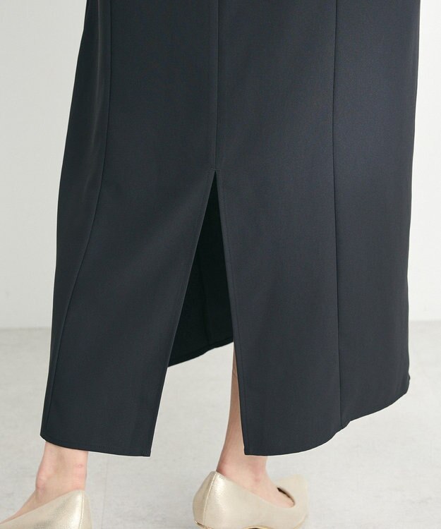 CRAFT STANDARD BOUTIQUE シアー切替えワンピース Black