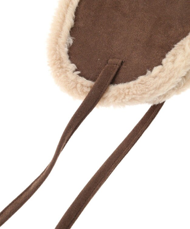 Green Parks ・ムートンフライトキャップ Brown