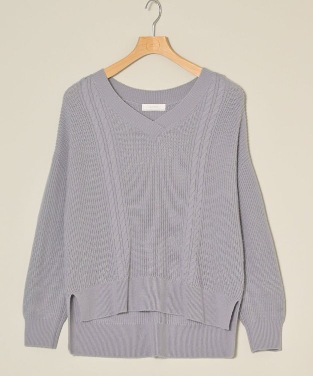 ONWARD Reuse Park 【any SiS】ニット秋冬 グレー