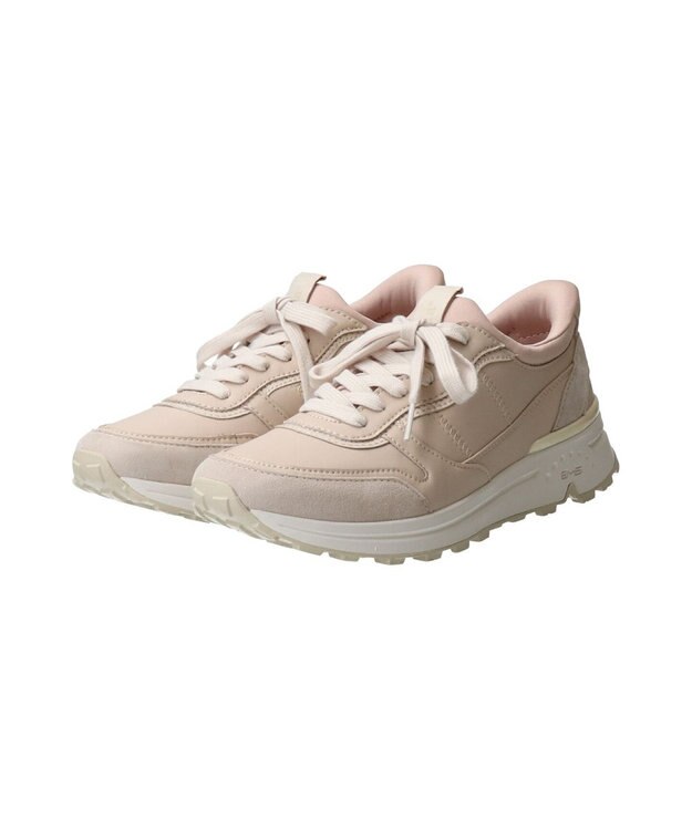 INTER-CHAUSSURES 【BUSSOLA】スリッポンスニーカー ベージュコンビ