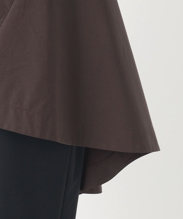 23区 L 【R(アール)】THOMAS MASON ビジュ―カラー シャツ ブラウン系