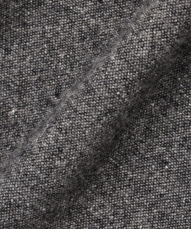 J.PRESS LADIES シルクネップ ツイード セミワイド パンツ ライトグレー系