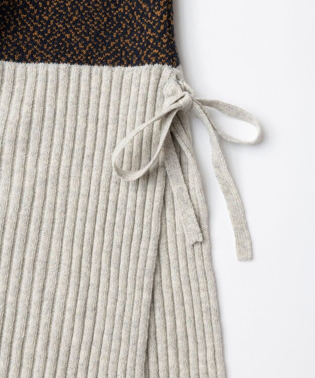 TRICOTE メランジニットワンピース 80IVORY