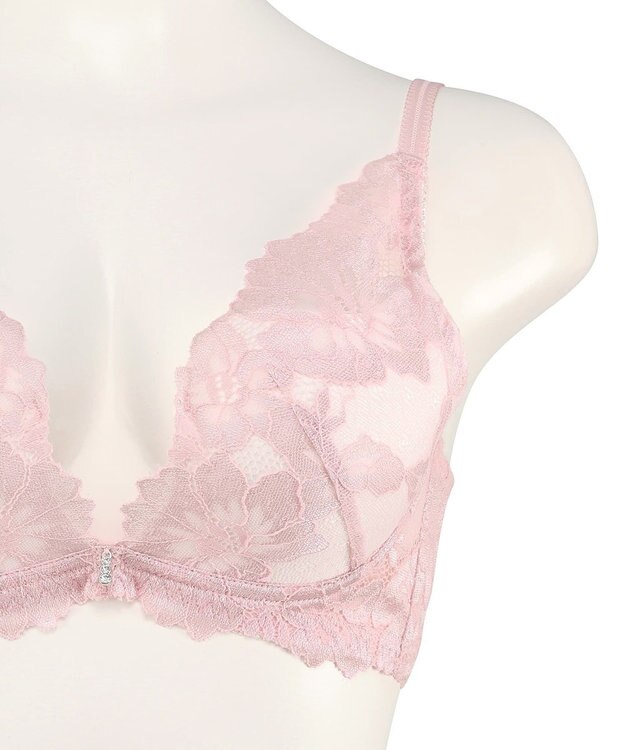 San-ai Resort（三愛水着楽園） 【SALE】【northerly bra フィットシリーズ 谷間美人】谷間美人ブラセット ピンク