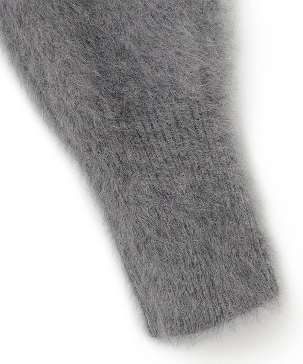 ICB フォックスカシミヤ プルオーバー ライトグレー系