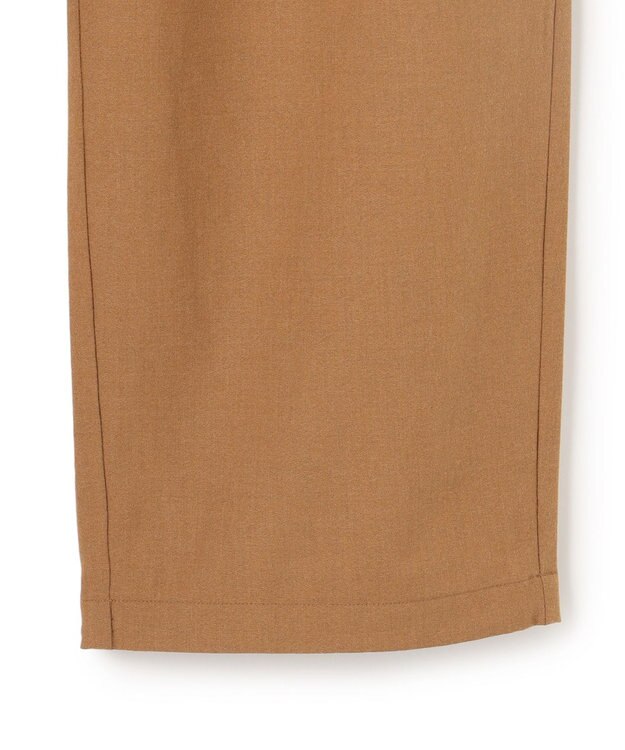 UNFILO L ライトフランネル イージーパンツ キャメル