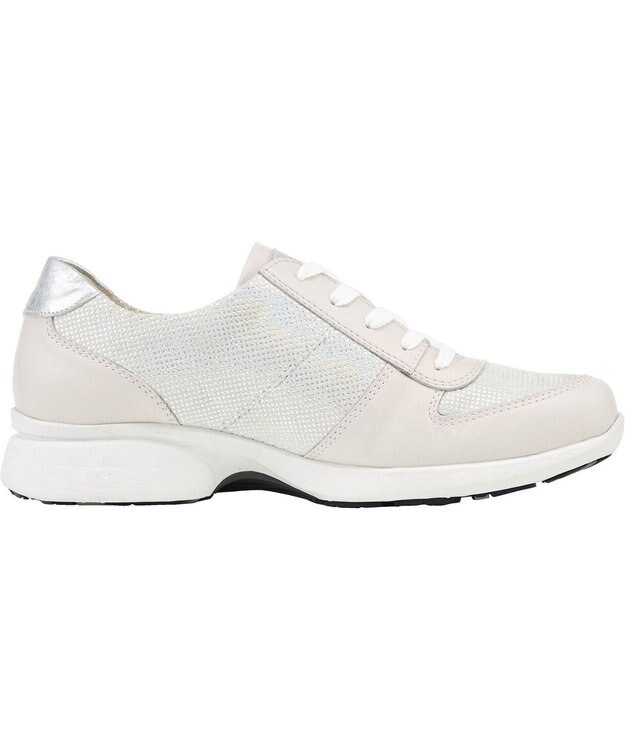 ASICS WALKING ペダラ スニーカー ジップ レディース 2E ホワイト系