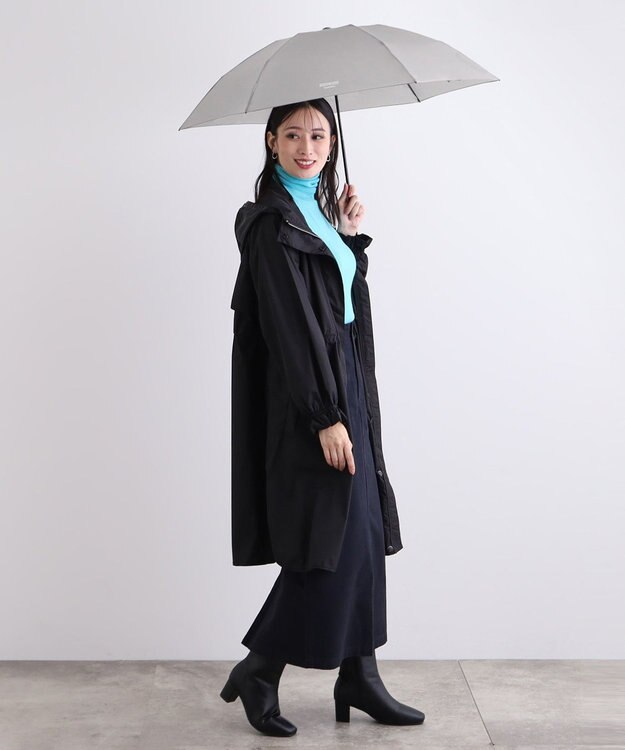 MOONBAT 【軽量/晴雨兼用】マッキントッシュ フィロソフィー 折りたたみ傘 Barbrella ライトグレー